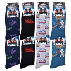 Chaussettes Pack HOMME RETOUR VERS LE FUTUR -Kappa Magasin chaussettes pack homme retour vers le futur 3