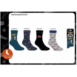 Chaussettes Pack HOMME RETOUR VERS LE FUTUR -Kappa Magasin chaussettes pack homme retour vers le futur 8