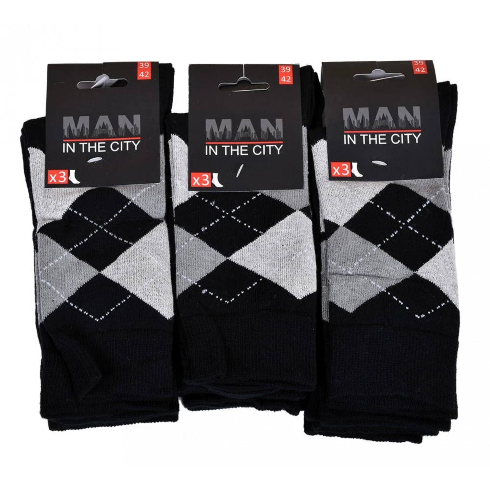 Chaussettes Pour Homme En Coton Majoritaire Confort Et Fantaisie 6 Chaussettes Pour Homme En Coton Majoritaire Confort Et Fantaisie – Image 4