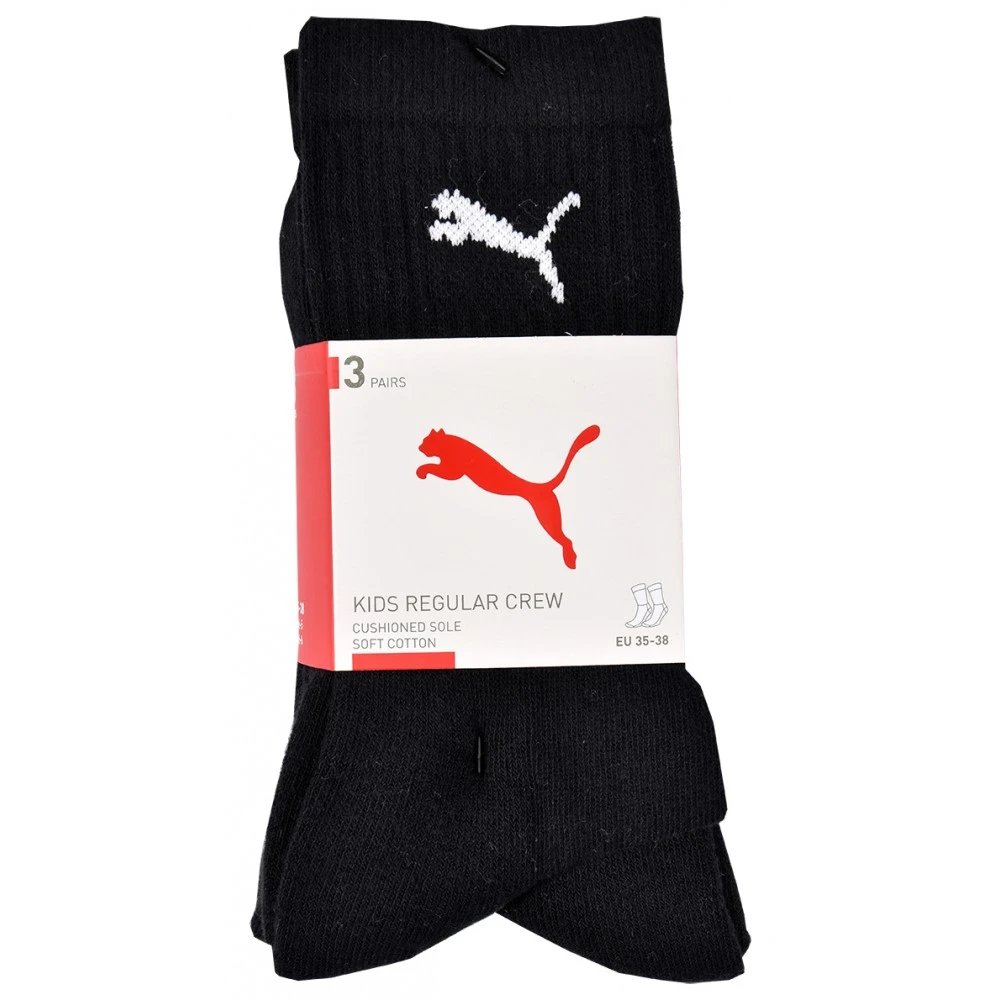 Chaussettes Sport PUMA Tennis CREW JUNIOR 6 Chaussettes Sport PUMA Tennis CREW JUNIOR – Image 4
