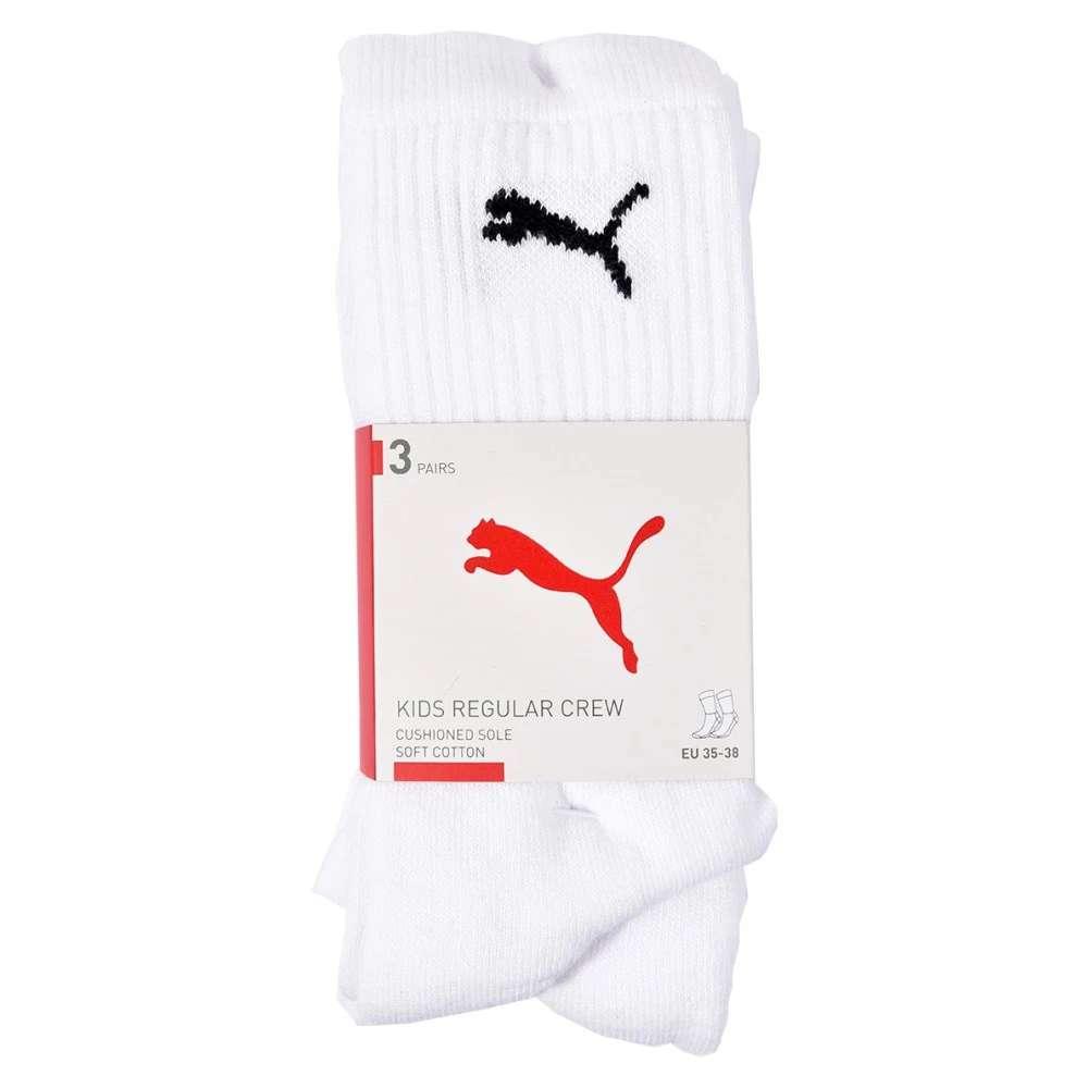 Chaussettes Sport PUMA Tennis CREW JUNIOR 8 Chaussettes Sport PUMA Tennis CREW JUNIOR – Image 6