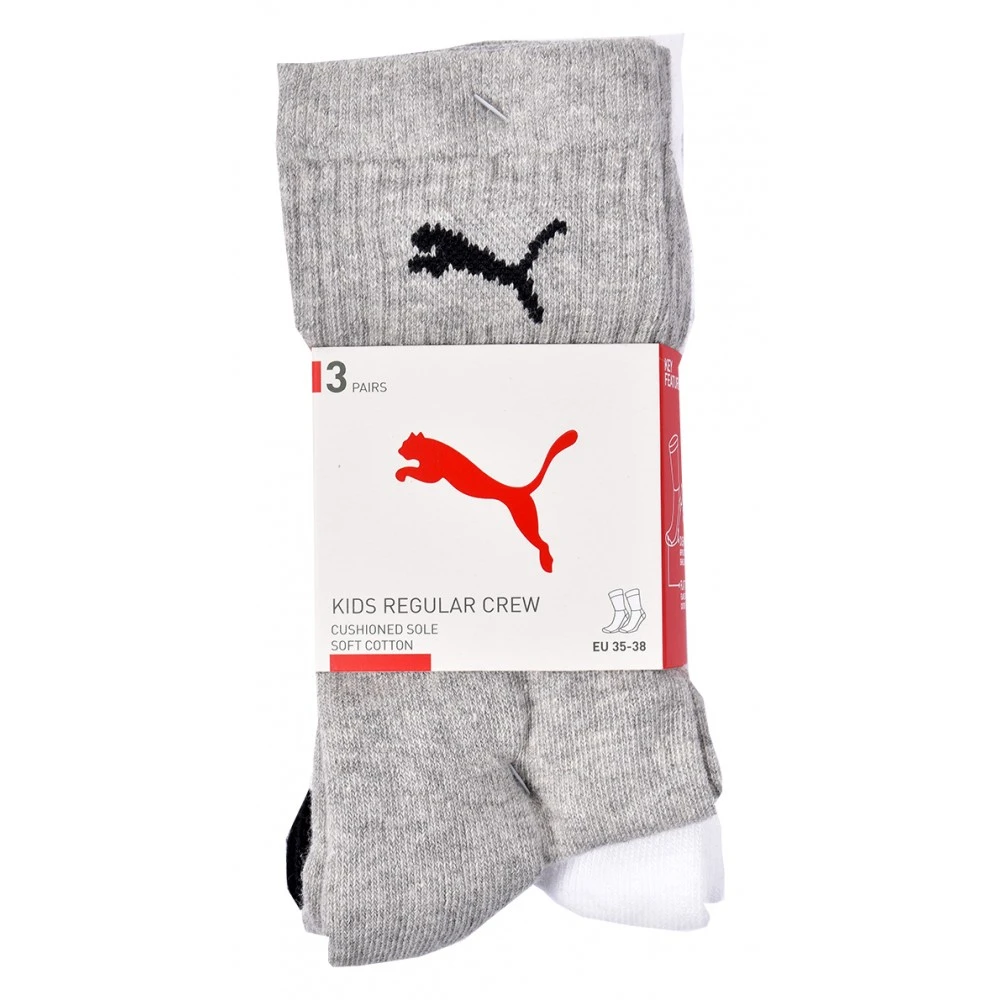 Chaussettes Sport PUMA Tennis CREW JUNIOR 10 Chaussettes Sport PUMA Tennis CREW JUNIOR – Image 8