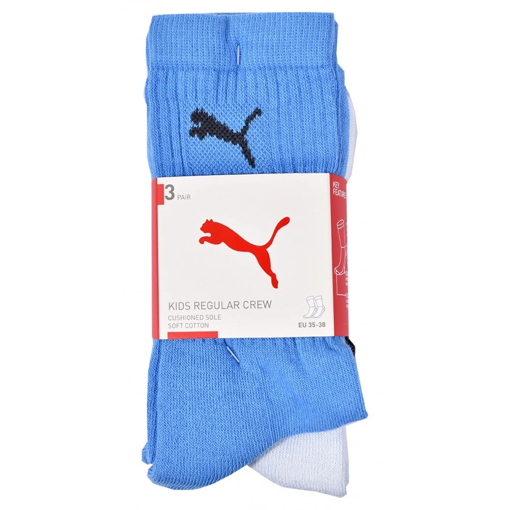 Chaussettes Sport PUMA Tennis CREW JUNIOR 12 Chaussettes Sport PUMA Tennis CREW JUNIOR – Image 10