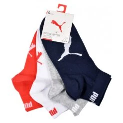 Chaussettes PUMA Socquettes Tiges 2 Tiers QUARTER JUNIOR -Kappa Magasin chaussettes puma socquettes tiges 2 tiers quarter junior 3