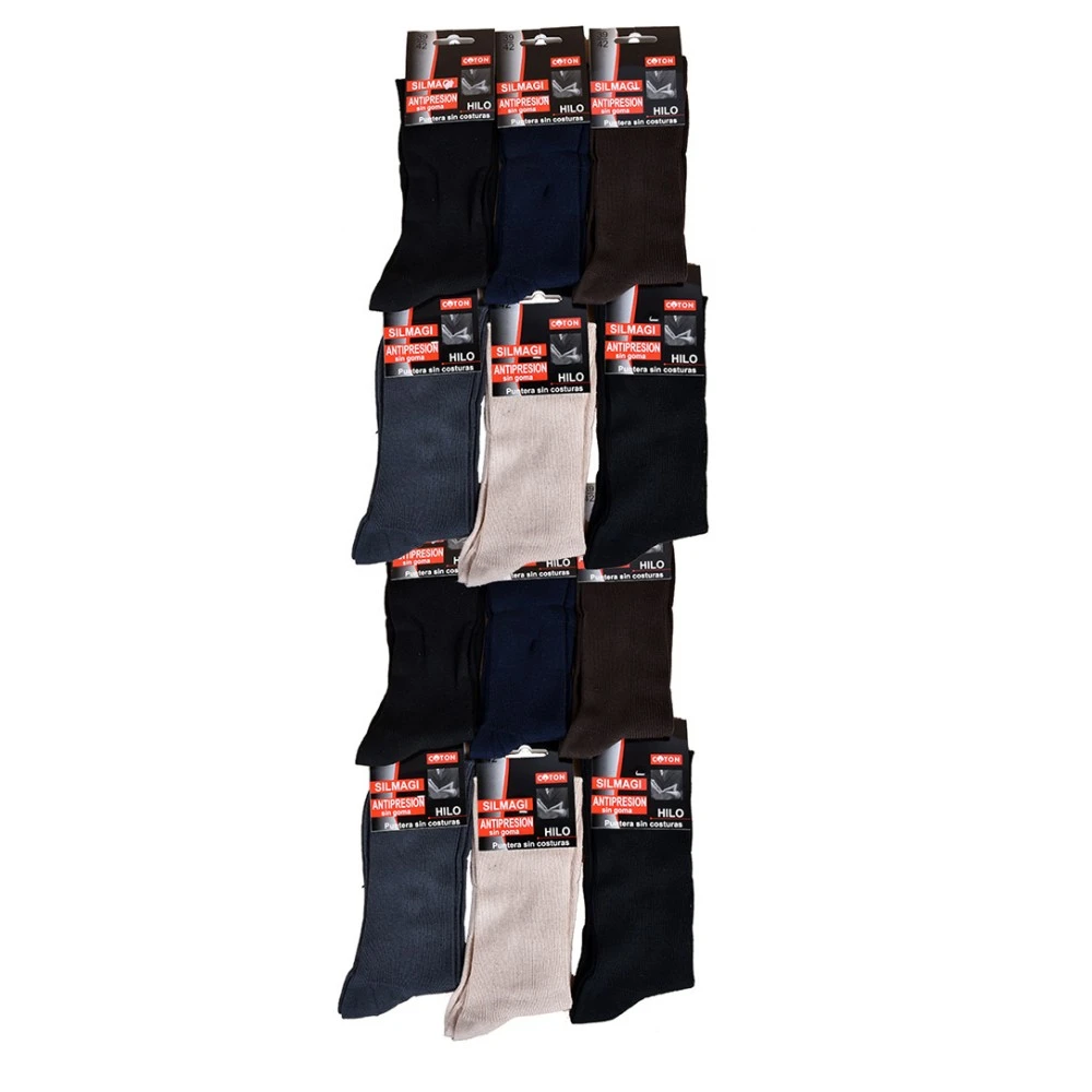 Chaussettes Sans élastique Homme Spécial Jambes Sensibles 9 Chaussettes Sans élastique Homme Spécial Jambes Sensibles – Image 7