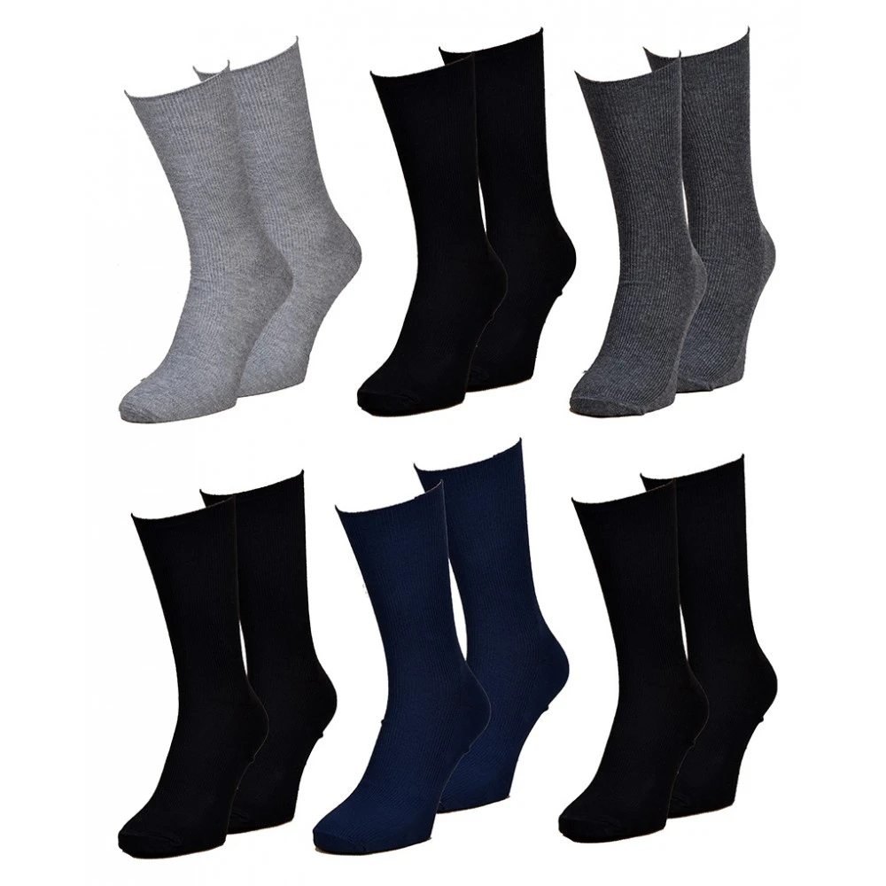 Chaussettes Sans élastique Homme Spécial Jambes Sensibles 3 Chaussettes Sans élastique Homme Spécial Jambes Sensibles