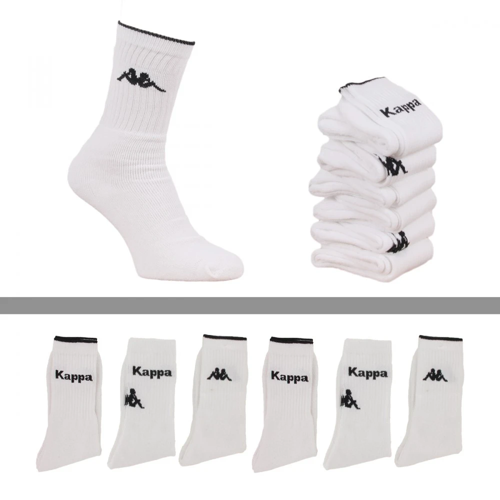 Chaussettes Sport Homme Kappa Lot De 6 4 Chaussettes Sport Homme Kappa Lot De 6 – Image 2