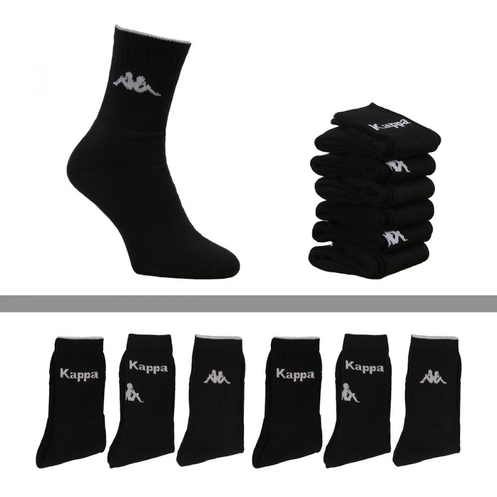 Chaussettes Sport Homme Kappa Lot De 6 3 Chaussettes Sport Homme Kappa Lot De 6