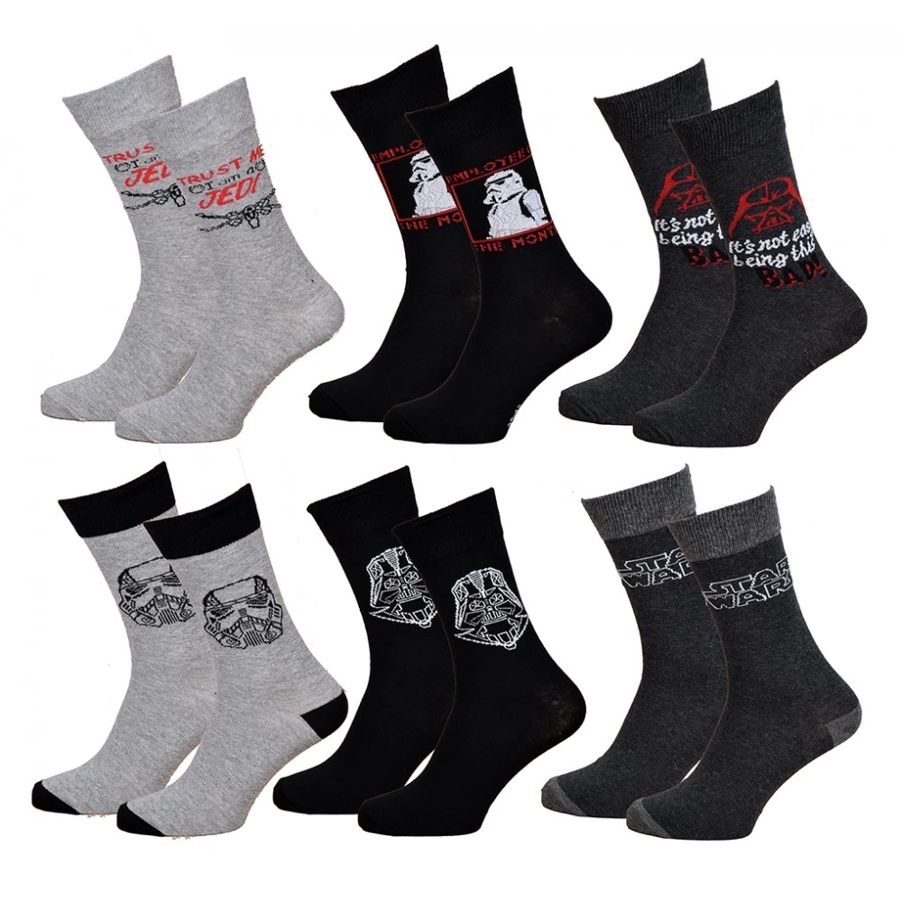 Chaussettes Star Wars 18 Chaussettes Star Wars – Image 16