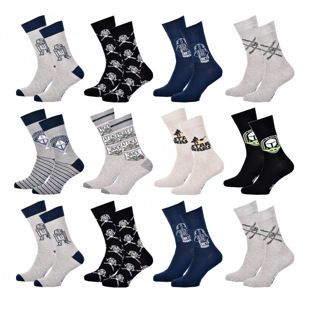 Chaussettes Star Wars 21 Chaussettes Star Wars – Image 19