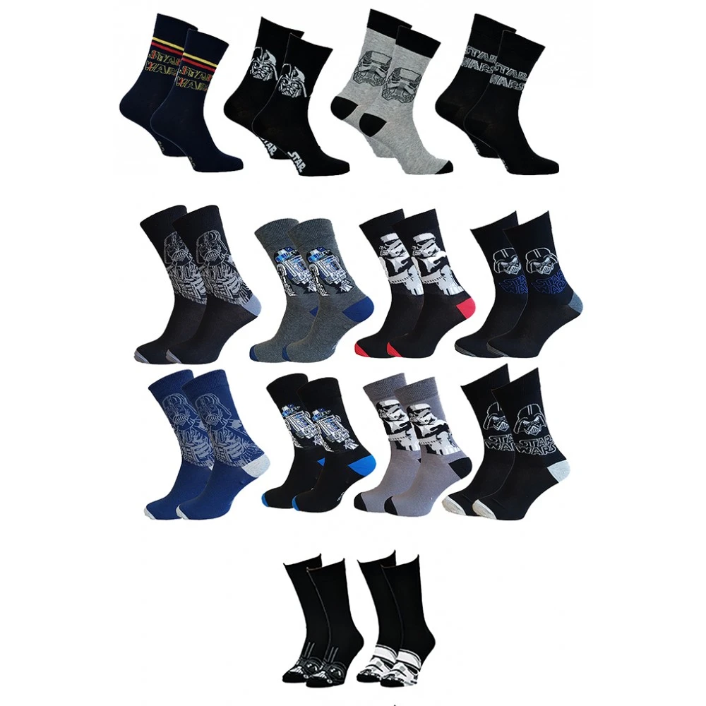 Chaussettes Star Wars 8 Chaussettes Star Wars – Image 6