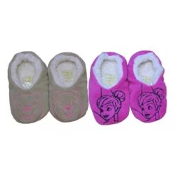 Chaussons Ballerines Doux Enfant Fille Lot De 2 DISNEY -Kappa Magasin chaussons ballerines doux enfant fille lot de 2 disney 1