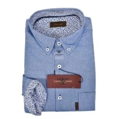 Chemise CAPPUCCINO ITALIA Manches Longues Pour Homme -Kappa Magasin chemise cappuccino italia manches longues pour homme 10