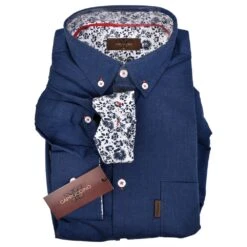 Chemise CAPPUCCINO ITALIA Manches Longues Pour Homme -Kappa Magasin chemise cappuccino italia manches longues pour homme 12