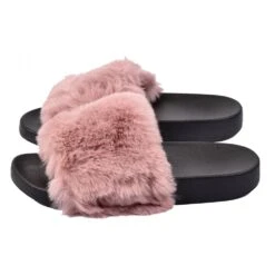 Claquettes Pour Femme Fourrure Confort -Kappa Magasin claquettes pour femme fourrure confort 10