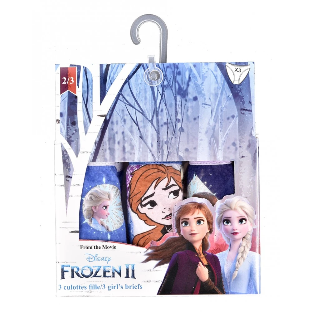 Culottes Enfant Licence LA REINE DES NEIGES En Coton 4 Culottes Enfant Licence LA REINE DES NEIGES En Coton – Image 2