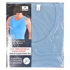 Débardeur Homme Fibre Naturelle Grand Confort -Kappa Magasin debardeur homme fibre naturelle grand confort 4