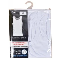 Débardeur Homme Fibre Naturelle Grand Confort -Kappa Magasin debardeur homme fibre naturelle grand confort 8