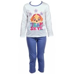 Pyjama Fille Pat Patrouille En Coton Ultra Confort -Kappa Magasin ensemble de pyjama fille pat patrouille en coton ultra confort 1