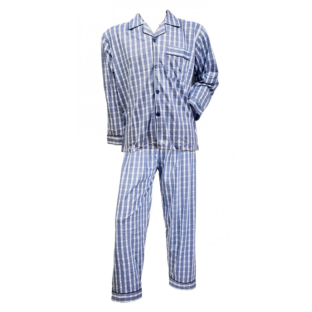 Ensemble Pyjama Homme Boutonné Chaleur Et Confort 8 Ensemble Pyjama Homme Boutonné Chaleur Et Confort – Image 6