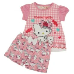 HELLO KITTY Ensemble T-shirt Et Short Bébé Charmy Kitty