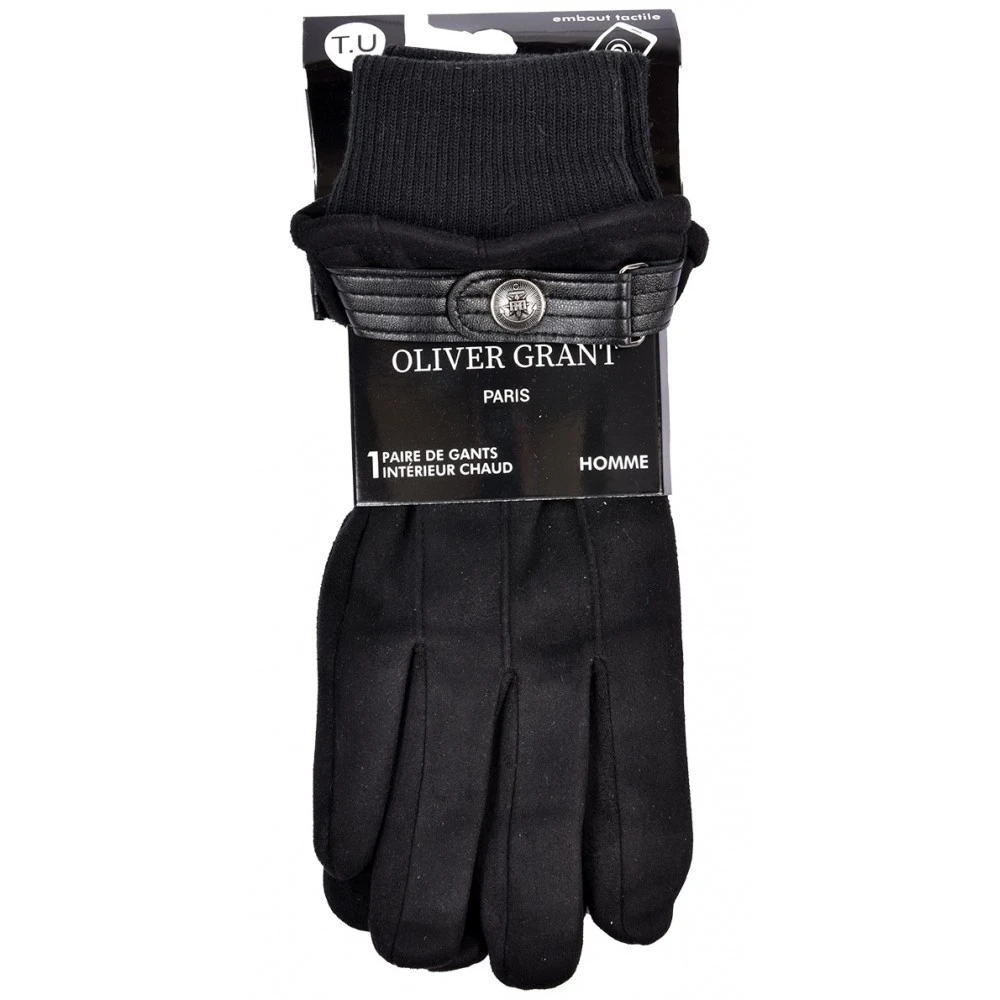 Gants Homme Suedine OLIVER GRANT 4 Gants Homme Suedine OLIVER GRANT – Image 2