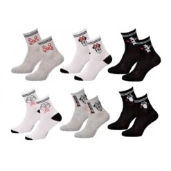Pack De Chaussettes Femme Licence Fantaisies-Assortiment Modèles Photos Selon Arrivages-