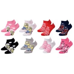 Pack De Chaussettes Femme Licence Fantaisies-Assortiment Modèles Photos Selon Arrivages- -Kappa Magasin pack de chaussettes femme licence fantaisies assortiment modeles photos selon arrivages 1 2