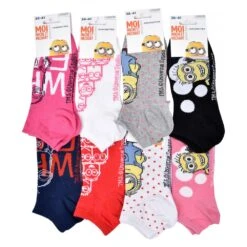 Pack De Chaussettes Femme Licence Fantaisies-Assortiment Modèles Photos Selon Arrivages- -Kappa Magasin pack de chaussettes femme licence fantaisies assortiment modeles photos selon arrivages 1 3