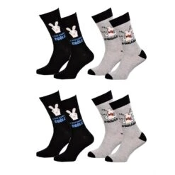 Pack De Chaussettes Adulte Licence Fantaisies-Assortiment Modèles Photos Selon Arrivages- -Kappa Magasin pack de chaussettes licence cartoon fantaisies assortiment modeles photos selon arrivages 1 10