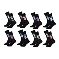 Pack De Chaussettes Adulte Licence Fantaisies-Assortiment Modèles Photos Selon Arrivages- -Kappa Magasin pack de chaussettes licence cartoon fantaisies assortiment modeles photos selon arrivages 1 12