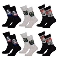 Pack De Chaussettes Adulte Licence Fantaisies-Assortiment Modèles Photos Selon Arrivages- -Kappa Magasin pack de chaussettes licence cartoon fantaisies assortiment modeles photos selon arrivages 1 14