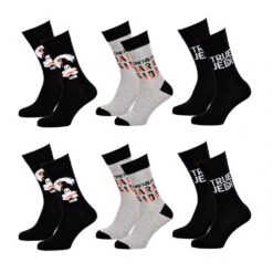 Pack De Chaussettes Adulte Licence Fantaisies-Assortiment Modèles Photos Selon Arrivages- -Kappa Magasin pack de chaussettes licence cartoon fantaisies assortiment modeles photos selon arrivages 1 18