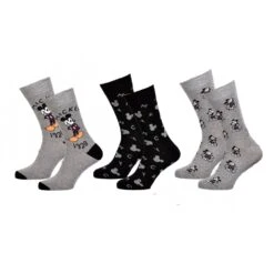 Pack De Chaussettes Adulte Licence Fantaisies-Assortiment Modèles Photos Selon Arrivages- -Kappa Magasin pack de chaussettes licence cartoon fantaisies assortiment modeles photos selon arrivages 1 2