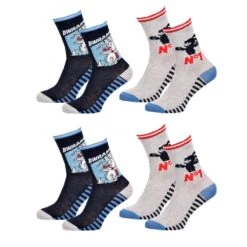 Pack De Chaussettes Enfants Licence Fantaisies-Assortiment Modèles Photos Selon Arrivages- -Kappa Magasin pack de chaussettes licence cartoon fantaisies assortiment modeles photos selon arrivages 1 26