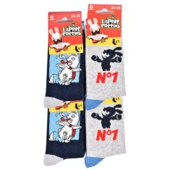 Pack De Chaussettes Enfants Licence Fantaisies-Assortiment Modèles Photos Selon Arrivages- -Kappa Magasin pack de chaussettes licence cartoon fantaisies assortiment modeles photos selon arrivages 1 27
