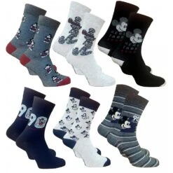 Pack De Chaussettes Adulte Licence Fantaisies-Assortiment Modèles Photos Selon Arrivages- -Kappa Magasin pack de chaussettes licence cartoon fantaisies assortiment modeles photos selon arrivages 1 6