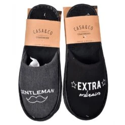 Pantoufles Homme Lot De 2 -Kappa Magasin pantoufles homme lot de 2 3