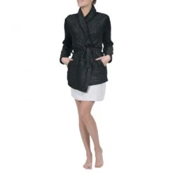 Peignoir Polaire Court Femme