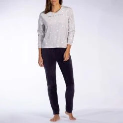 Pyjama COTON MELISSA BROWN -Kappa Magasin pyjama coton melissa brown 4