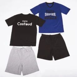 Pyjama Court COTON -Kappa Magasin pyjama court coton 3