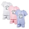 Pyjama Court Fille SARA HOMEWEAR -Kappa Magasin pyjama court fille sara homewear
