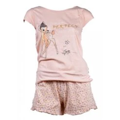 Disney Pyjama Femme BAMBI En Coton -Chaleur,Douceur Et Confort-