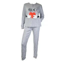Pyjama Femme Fantaisie HUMORISTIQUE En Coton -Chaleur,Douceur Et Confort- 11 Pyjama Femme Fantaisie HUMORISTIQUE En Coton -Chaleur,Douceur Et Confort- -Kappa Magasin pyjama femme fantaisie humoristique en coton chaleurdouceur et confort 1 3
