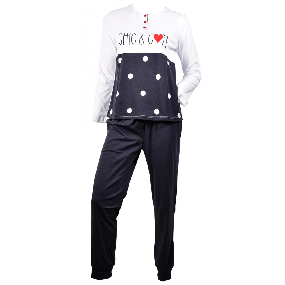 Pyjama Femme Long Fantaisie CHIC TRESS 4 Pyjama Femme Long Fantaisie CHIC TRESS – Image 2