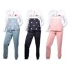 Pyjama Femme Long Fantaisie CHIC TRESS -Kappa Magasin pyjama femme long fantaisie chic tress