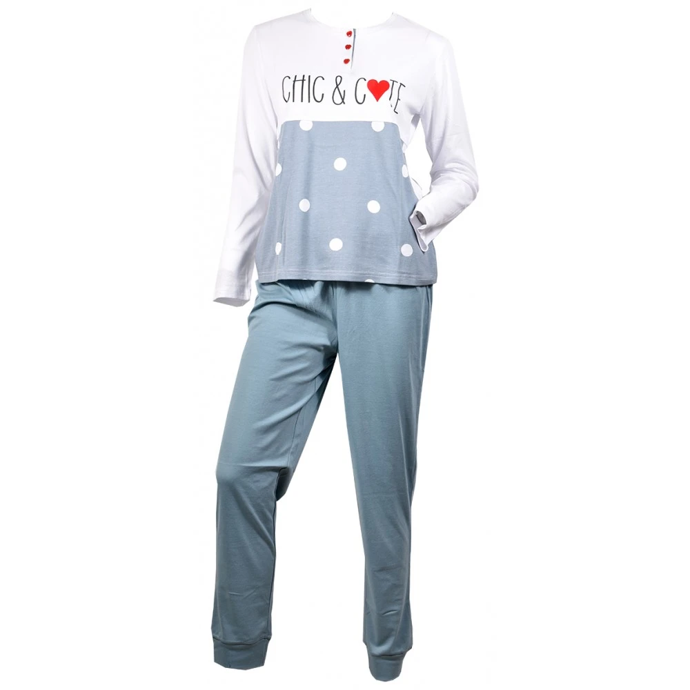 Pyjama Femme Long Fantaisie CHIC TRESS 6 Pyjama Femme Long Fantaisie CHIC TRESS – Image 4