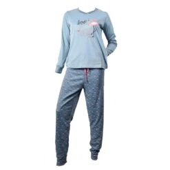 Pyjama Femme Long Fantaisie Doublé Polaire -Kappa Magasin pyjama femme long fantaisie double polaire 3