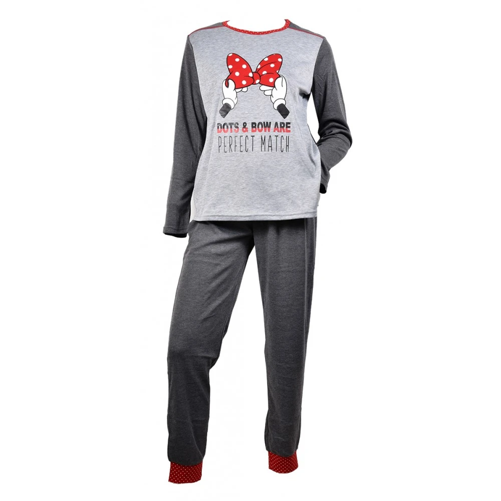 Pyjama Femme Long Fantaisie Doublé Polaire TRESS 4 Pyjama Femme Long Fantaisie Doublé Polaire TRESS – Image 2