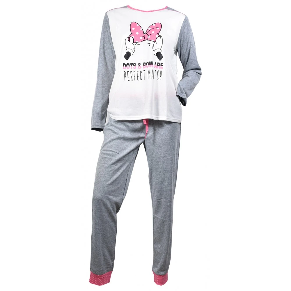 Pyjama Femme Long Fantaisie Doublé Polaire TRESS 5 Pyjama Femme Long Fantaisie Doublé Polaire TRESS – Image 3